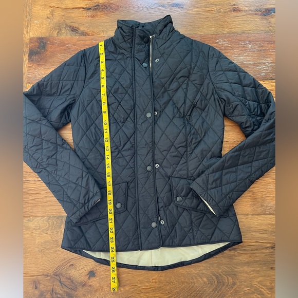 Barbour NWOT quilted black jacket size 4 - Picture 4 of 11